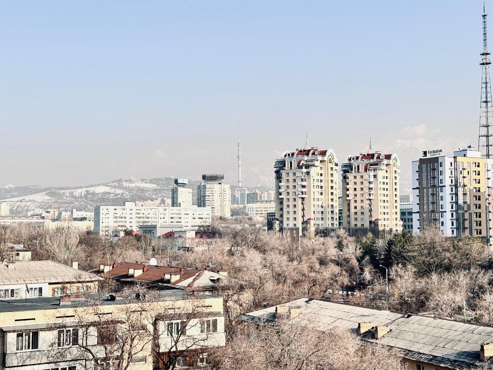 3 Ком Квартира На Абая Сейфуллина 알마티 외부 사진
